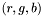 $ (r, g, b) $