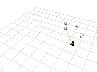 graph SLAM animation - map
